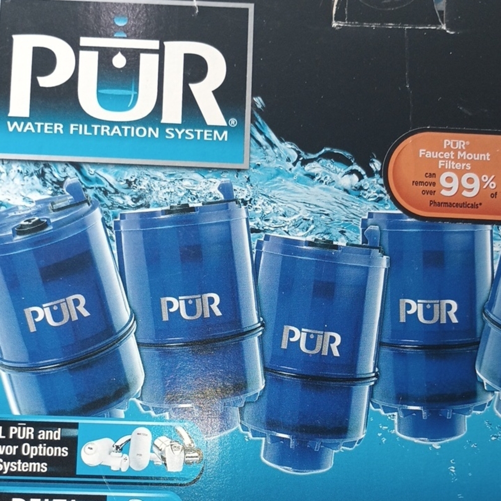 FREE EXTRA ONE WITH FAUCET MOUNT PUR FILTER One PUR Blue Water Filter